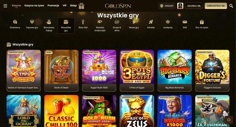 Goldspin kasyno online opinie